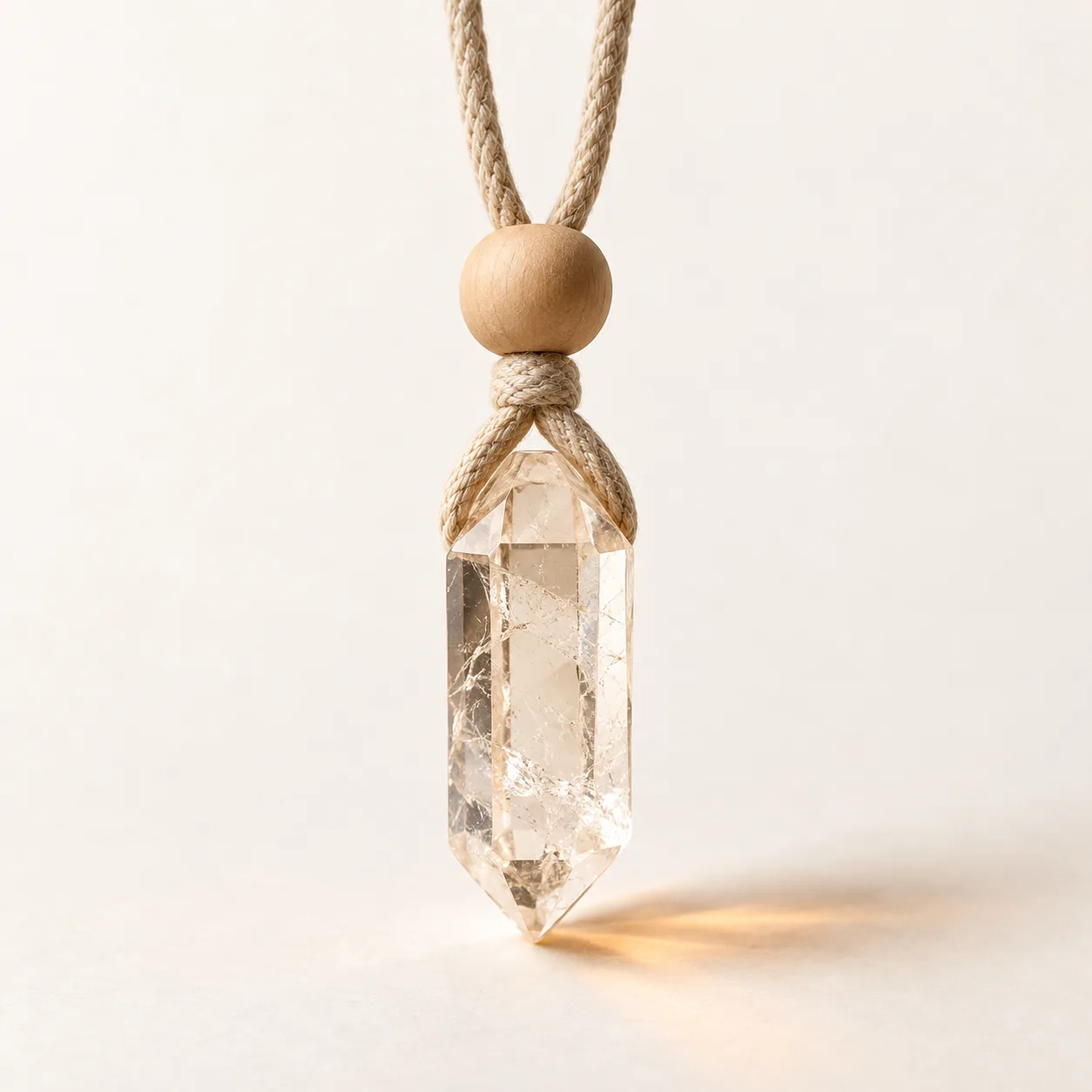 Crystal Aroma Pendant detail